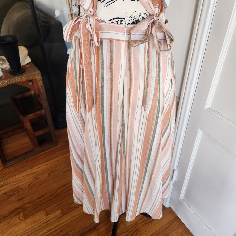 Gilli Striped Sleeveless Dress NWT Sz M - Picture 9 of 11